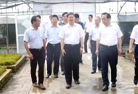 省委组织部副部长周为号参加调研,市委书记王荣平,市委常委,组织部长